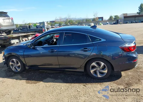 2019 Honda Insight Ex z USA, uszkodzony, nr VIN 19XZE4F5XKE015103